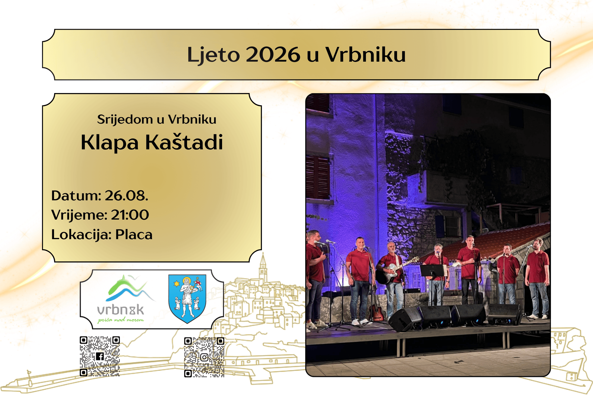 Wednesdays in Vrbnik: Klapa Kaštadi