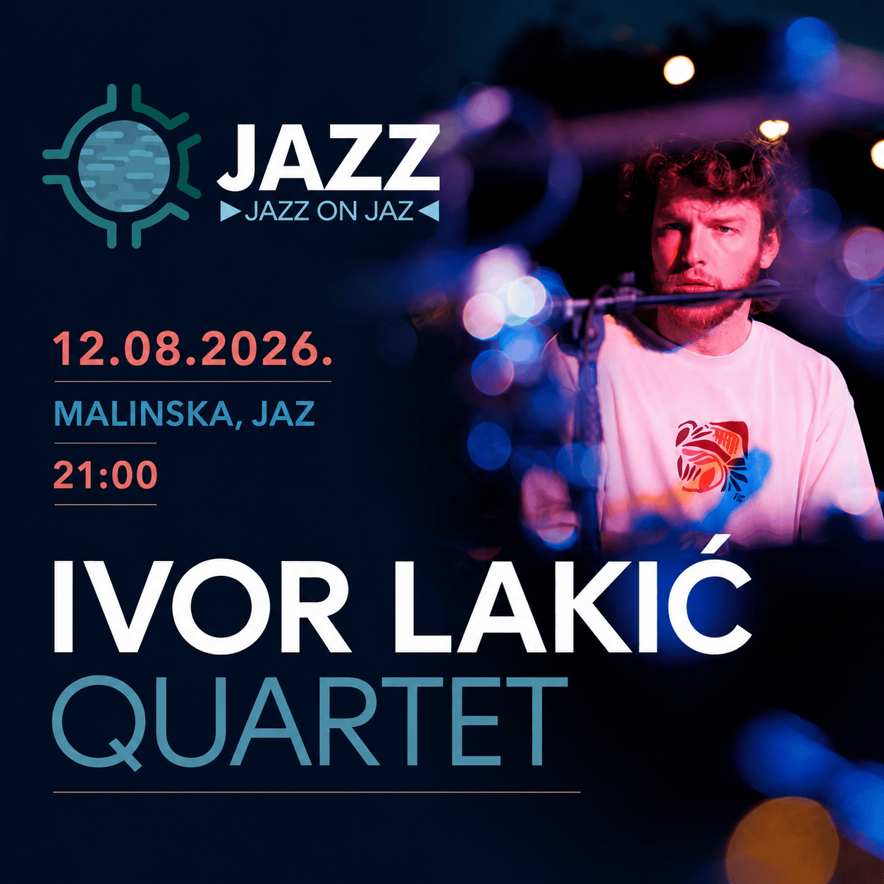 Jazz On Jaz: IVOR LAKIĆ QUARTET, koncert