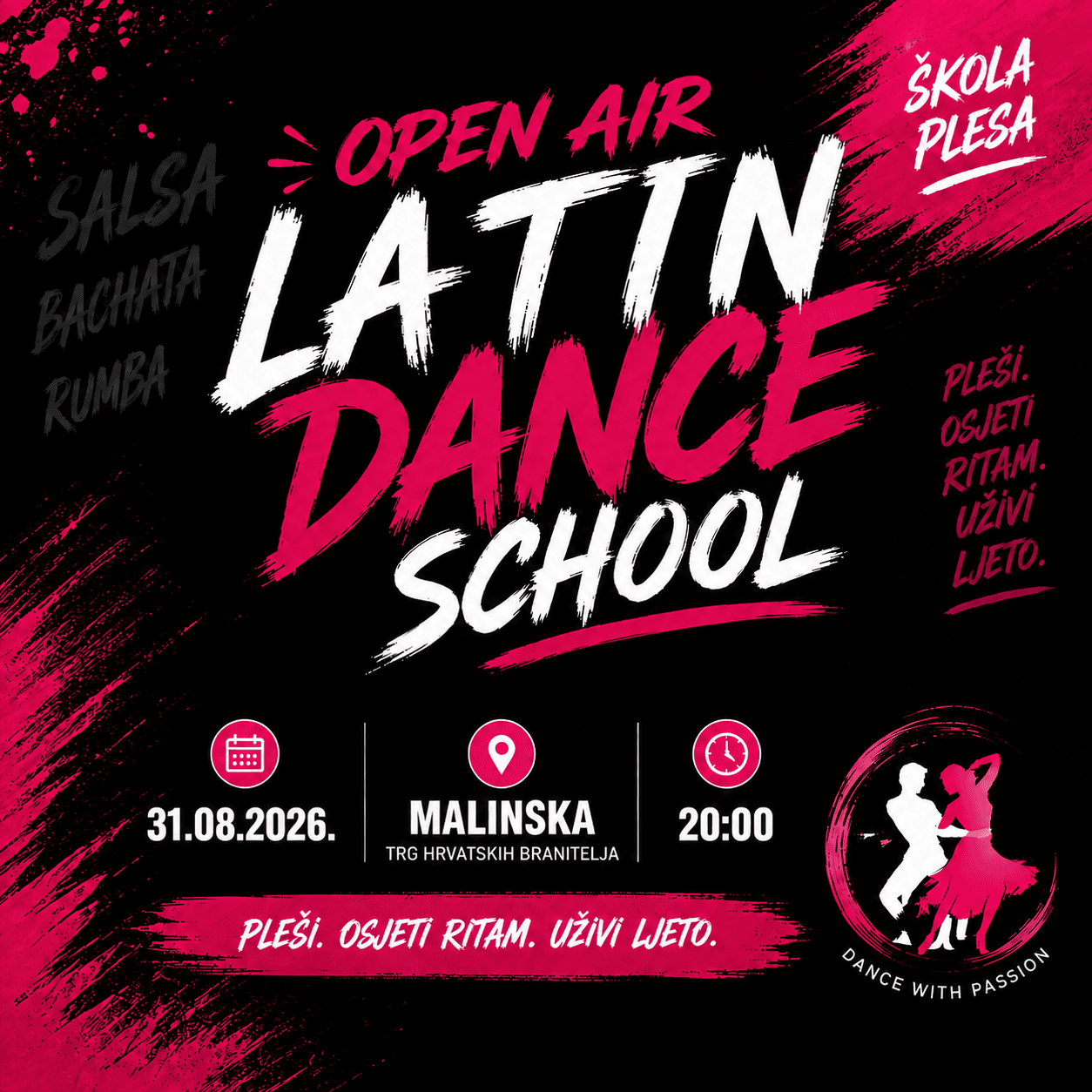 OPEN AIR LATIN DANCE SCHOOL – Dance School