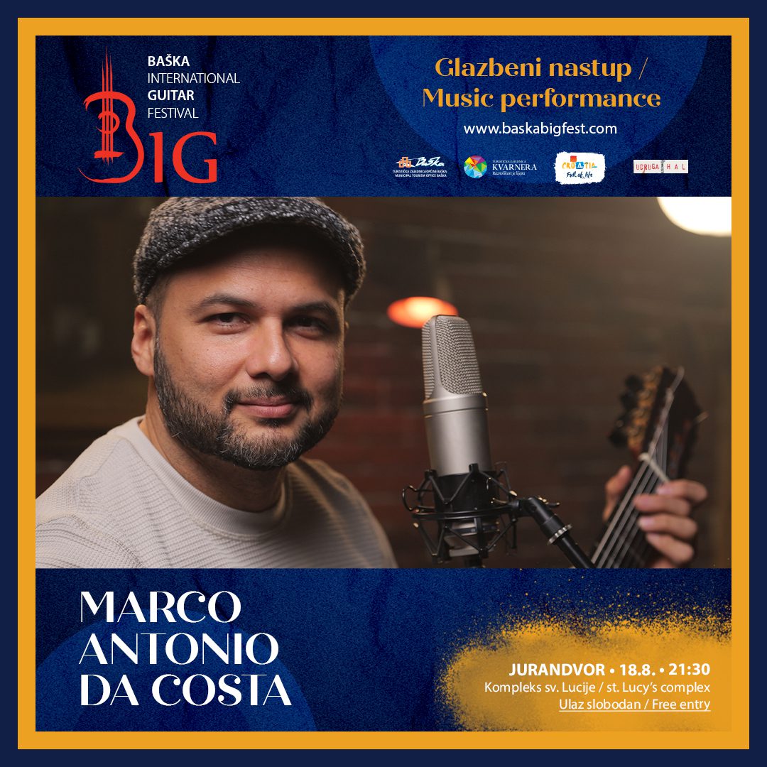 Baška International Guitar Festival: Marco Antonio da Costa