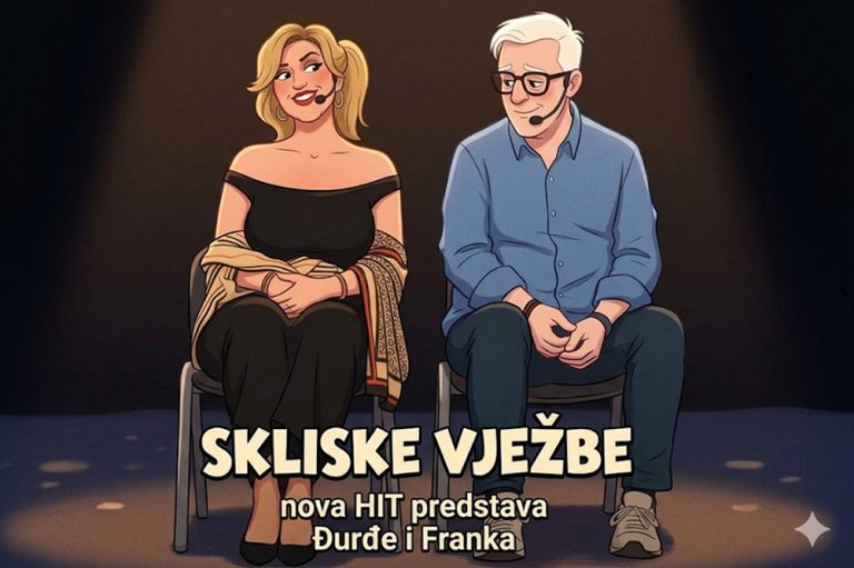 Vama glumimo u rujnu: Hit komedija Skliske vježbe Irene Grdinić i Marija Lipovšeka Battifiace