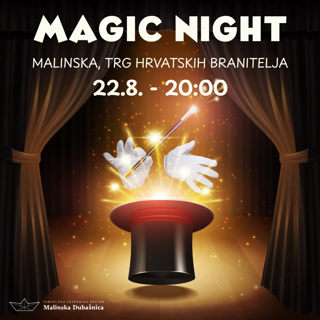 MAGIC NIGHT – A Magic Show for the Whole Family (featuring magician Andrej Škedel)